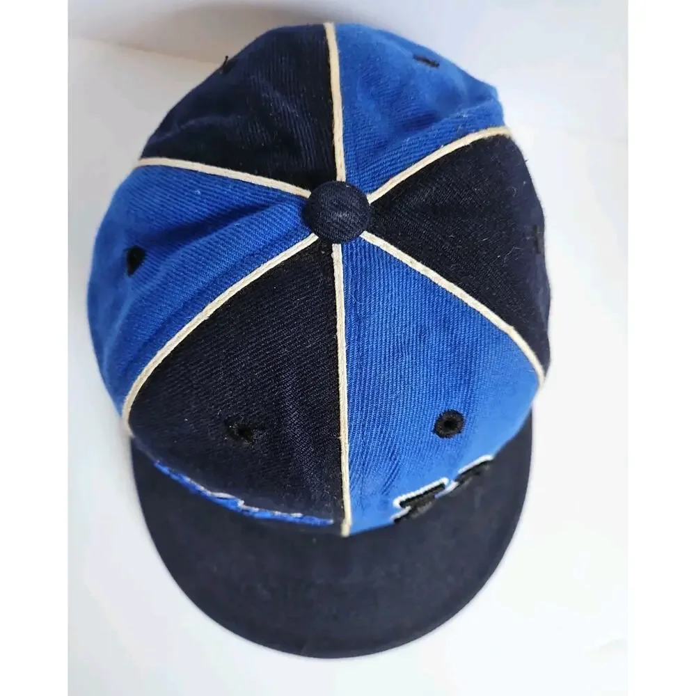 Vintage Los Angeles Dodgers LA Magic Multifit Hat Blue Color Block Baseball Cap